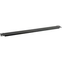 Heavy Duty 0.065" Steel Blank Rack Panel 1U with Flanges